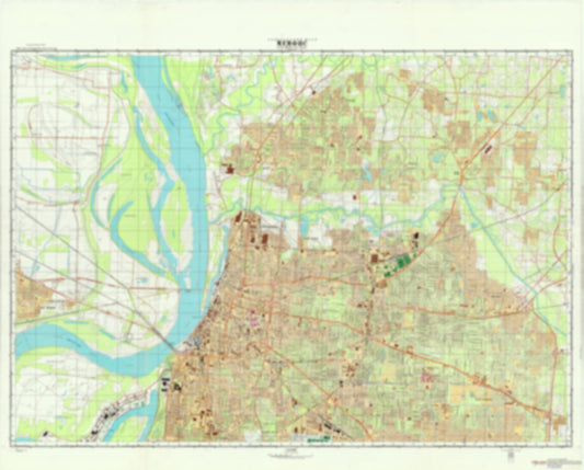Memphis, TN 1 (USA) - Soviet Military City Plans