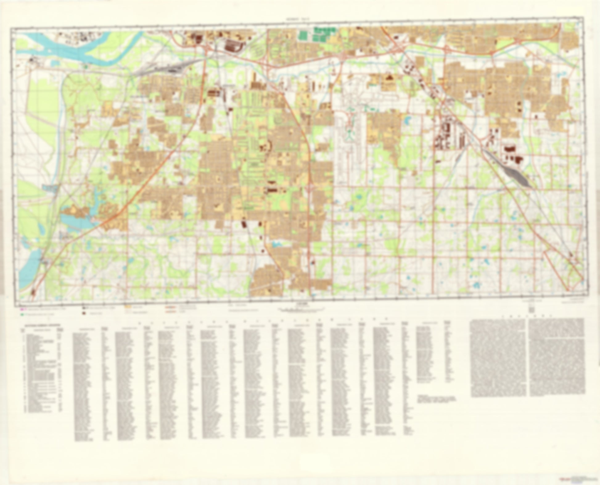 Memphis, TN 2 (USA) - Soviet Military City Plans