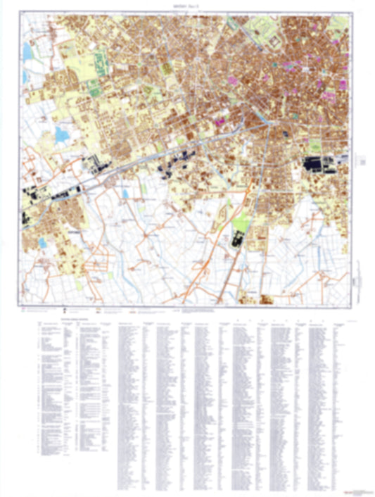 Milano 3 (Italy) - Soviet Military City Plans