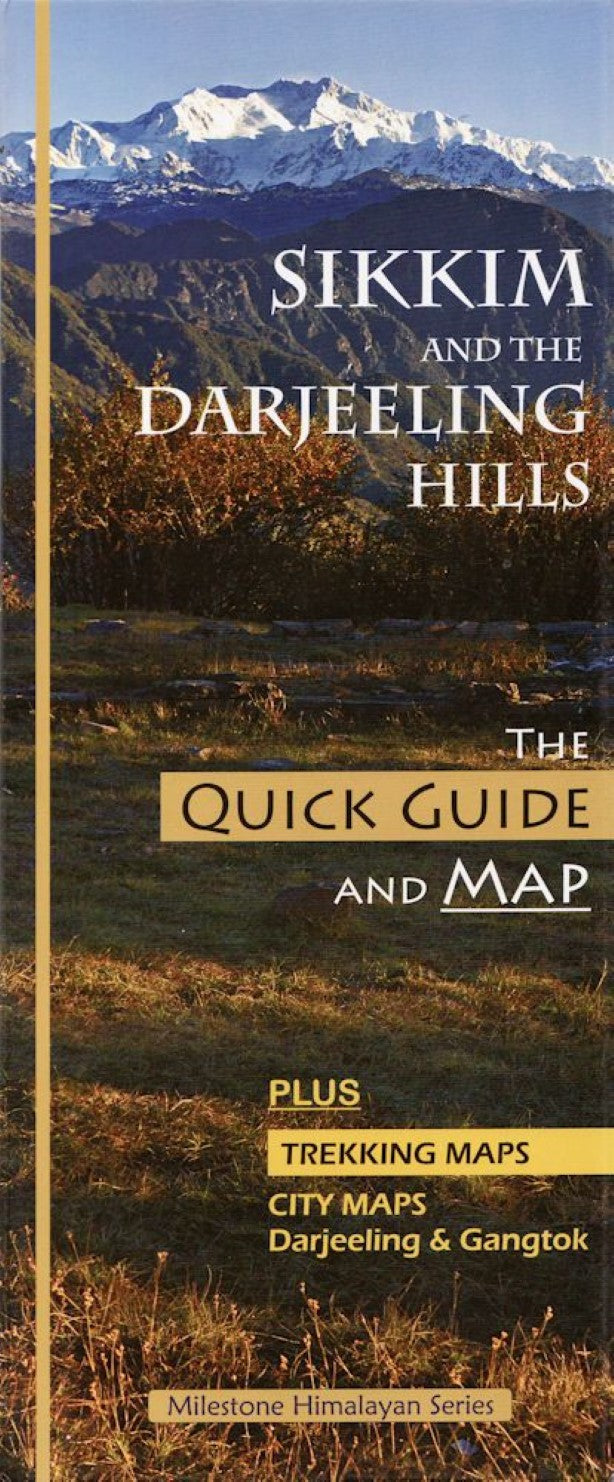 Sikkim and the Darjeeling Hills Guide and Map