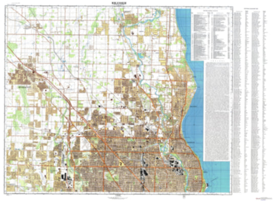Milwaukee, WI 1 (USA) - Soviet Military City Plans
