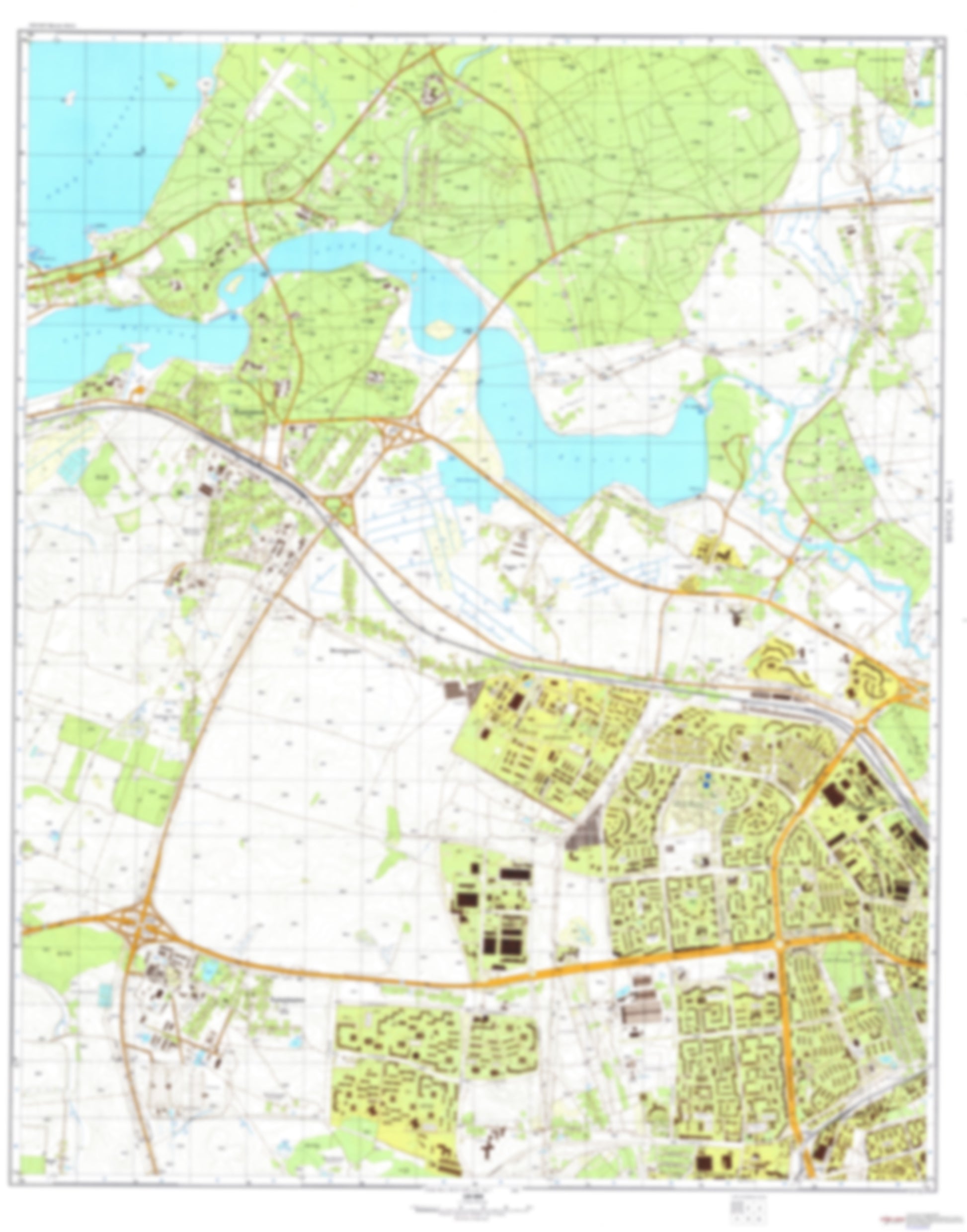 Minsk 1 (Belarus) - Soviet Military City Plans