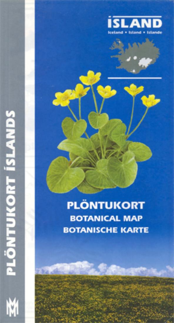 Iceland Botanical Map