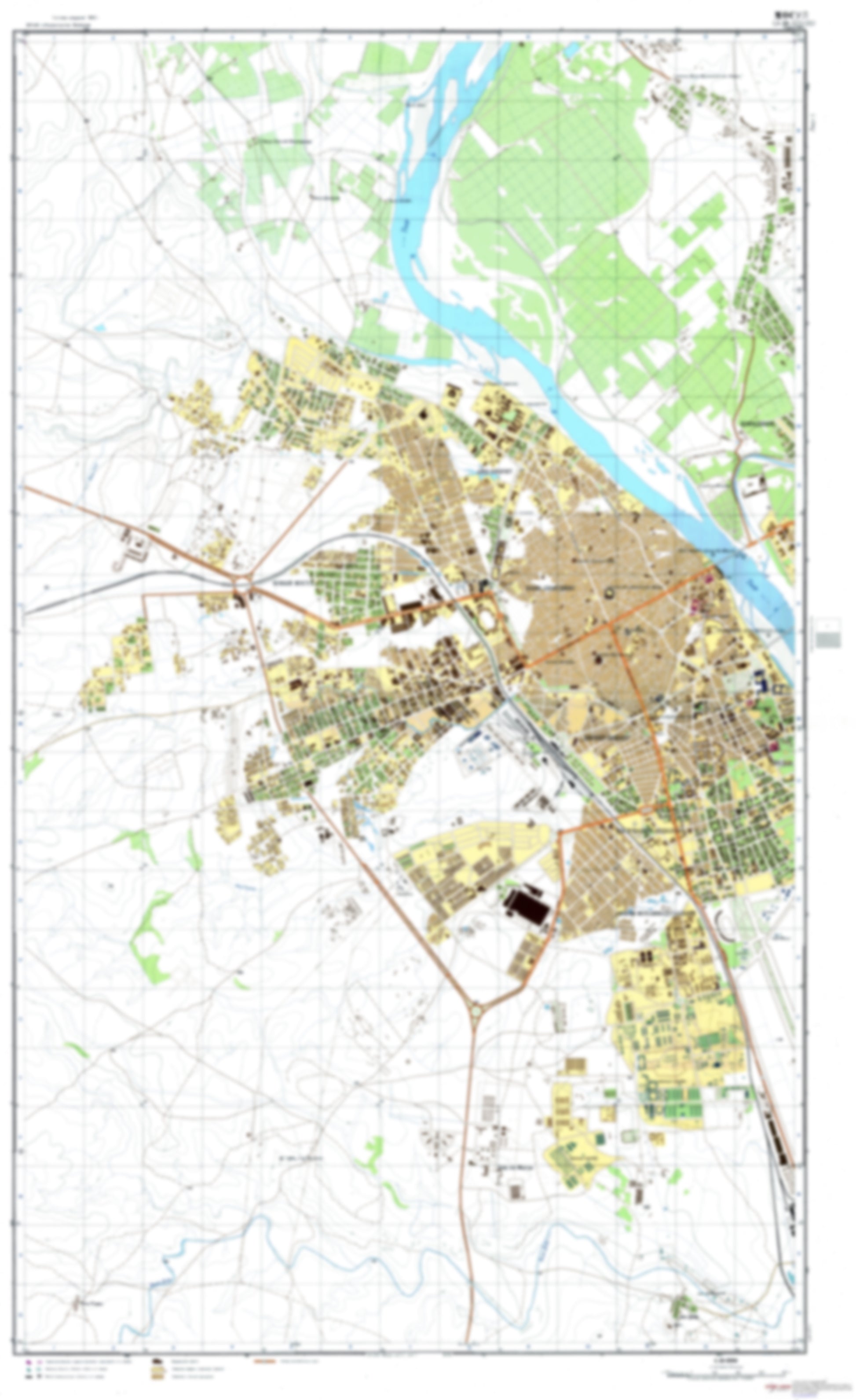 Mosul 1 (Iraq) - Soviet Military City Plans