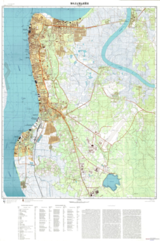 Moulmein (Myanmar) - Soviet Military City Plans