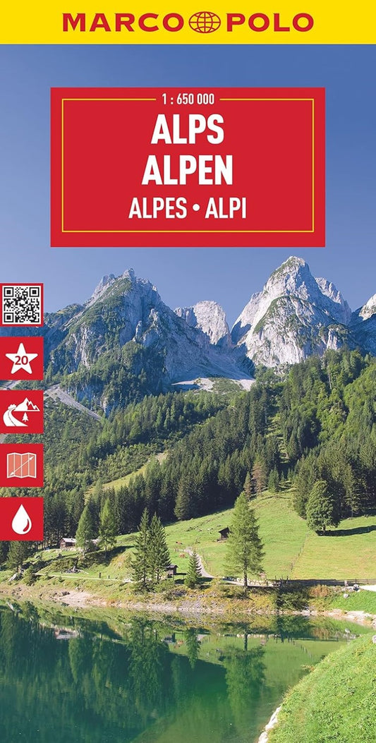 Alps Travel Map
