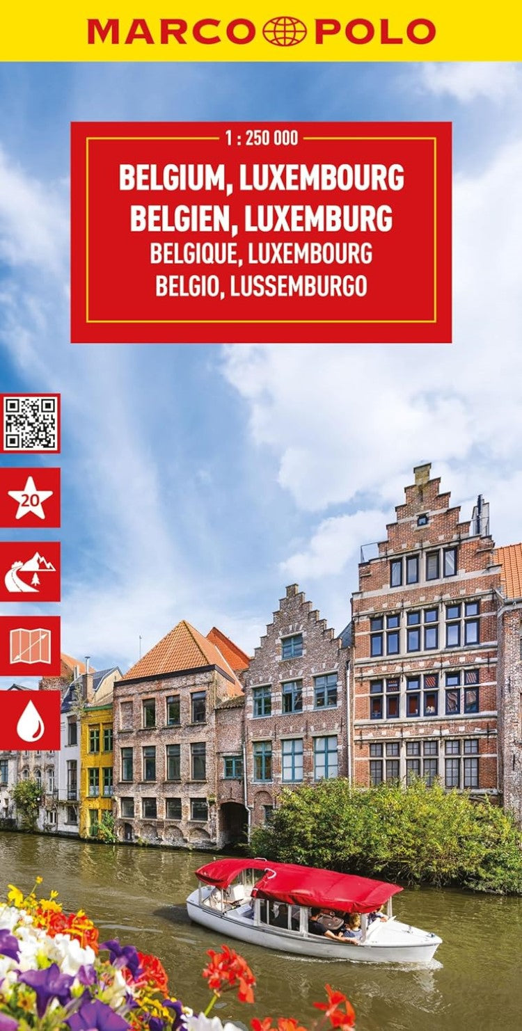 Belgium : Luxembourg Road Map