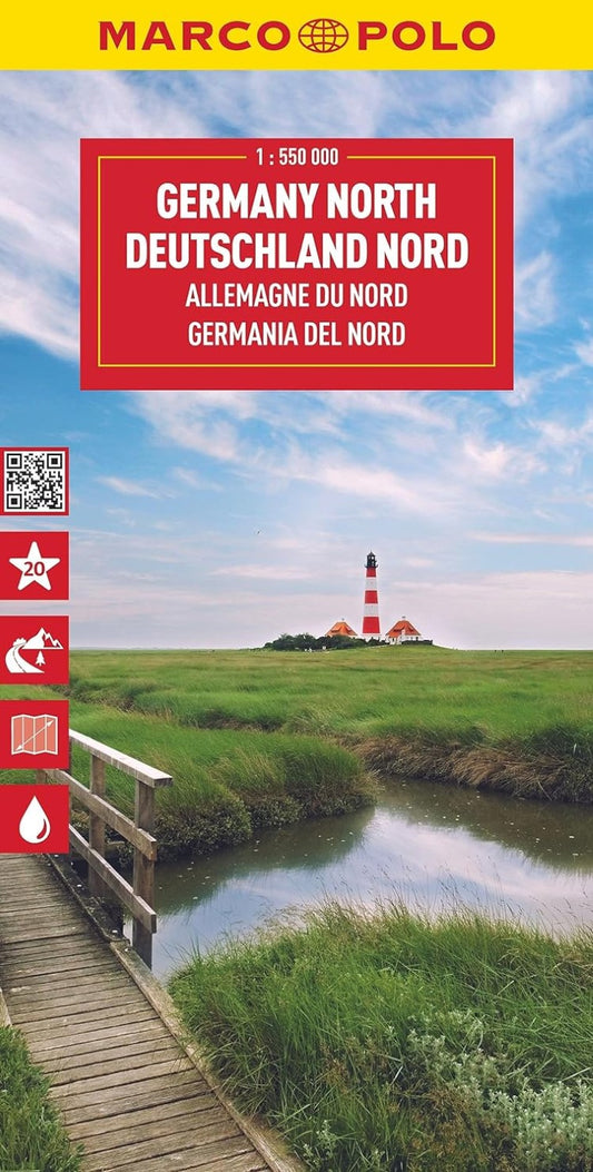 Northern Germany Road Map