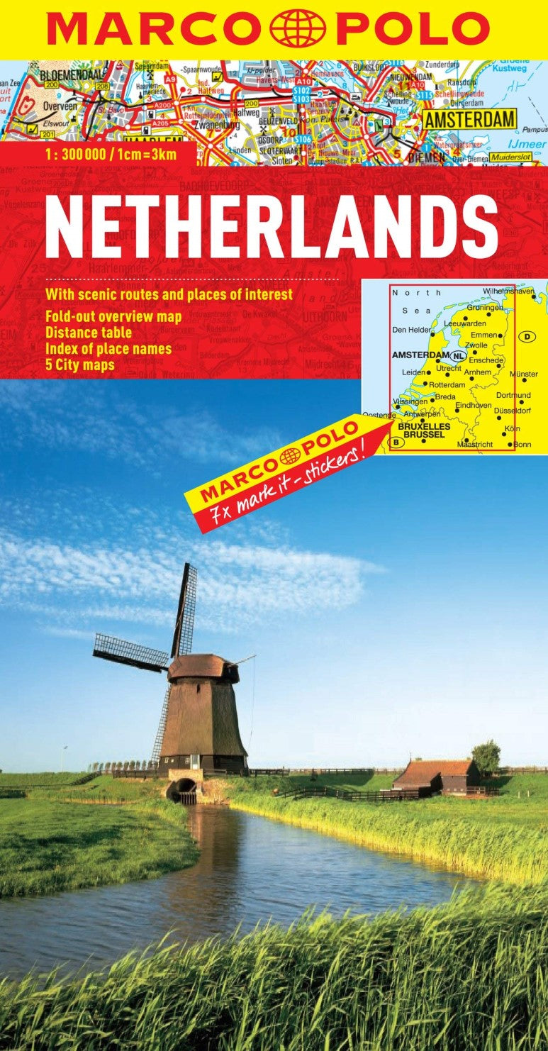 Netherlands Road Map