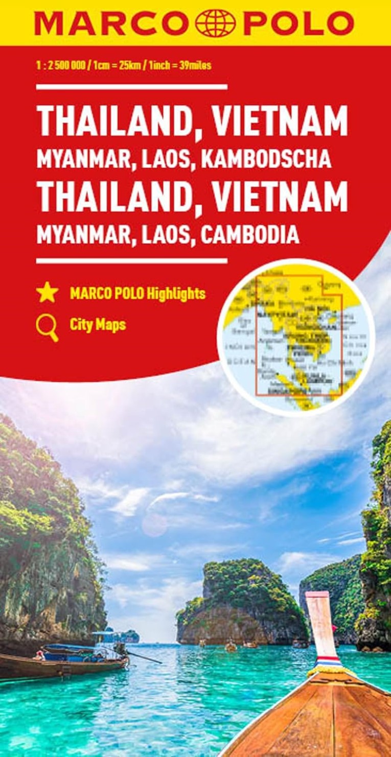 Thailand, Vietnam, Myanmar, Laos and Cambodia