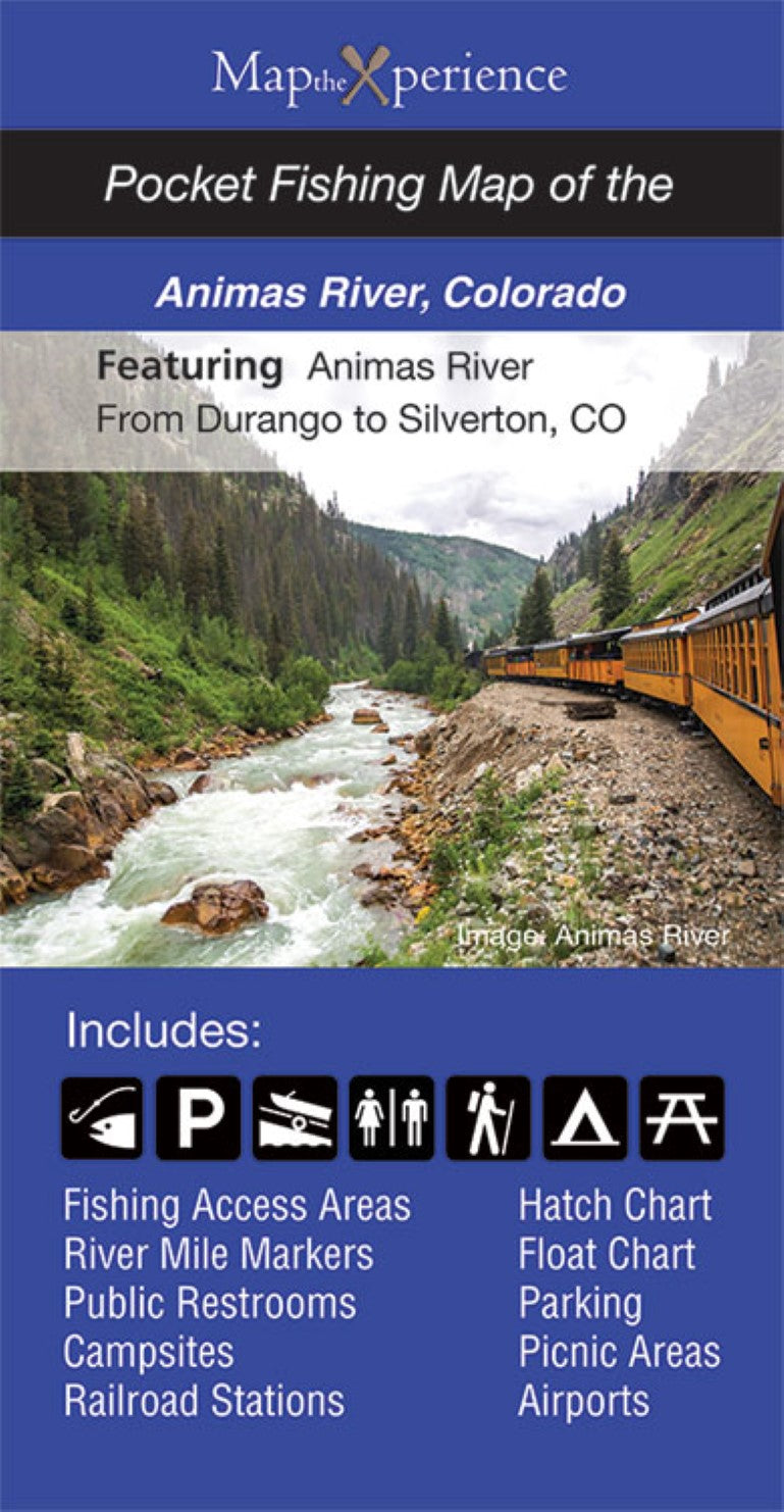 Animas River, Colorado Fishing Map
