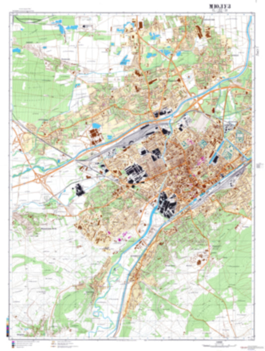 Mulhouse 1 (France) - Soviet Military City Plans