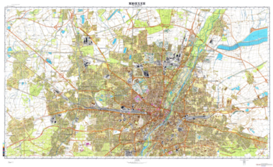 Munich 1 (Germany) - Soviet Military City Plans