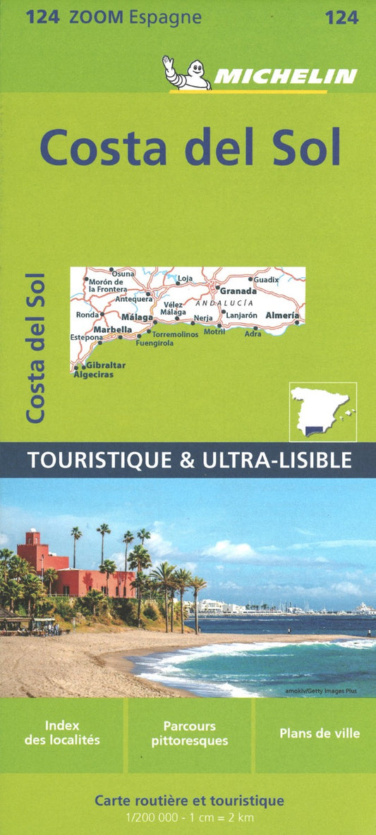 Spain : Costa Del Sol (124) Map