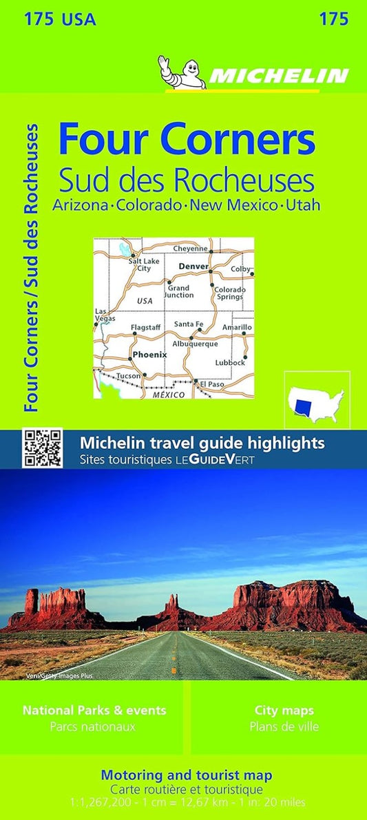 Four Corners (175) Road Map