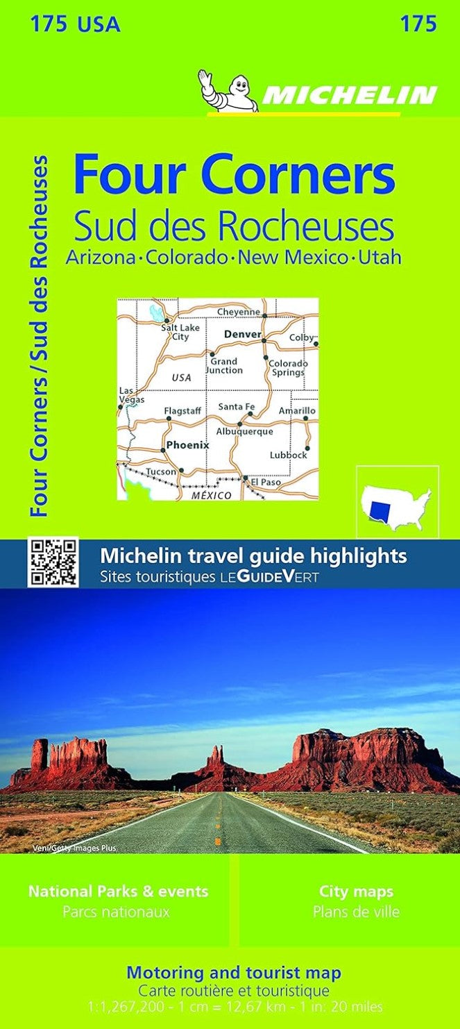 Four Corners (175) Road Map