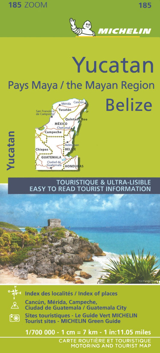 Yucatan & The Mayan Region - Zoom Map