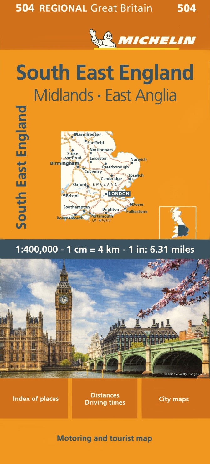 England East: Southeast & Midlands Road Map (#504)