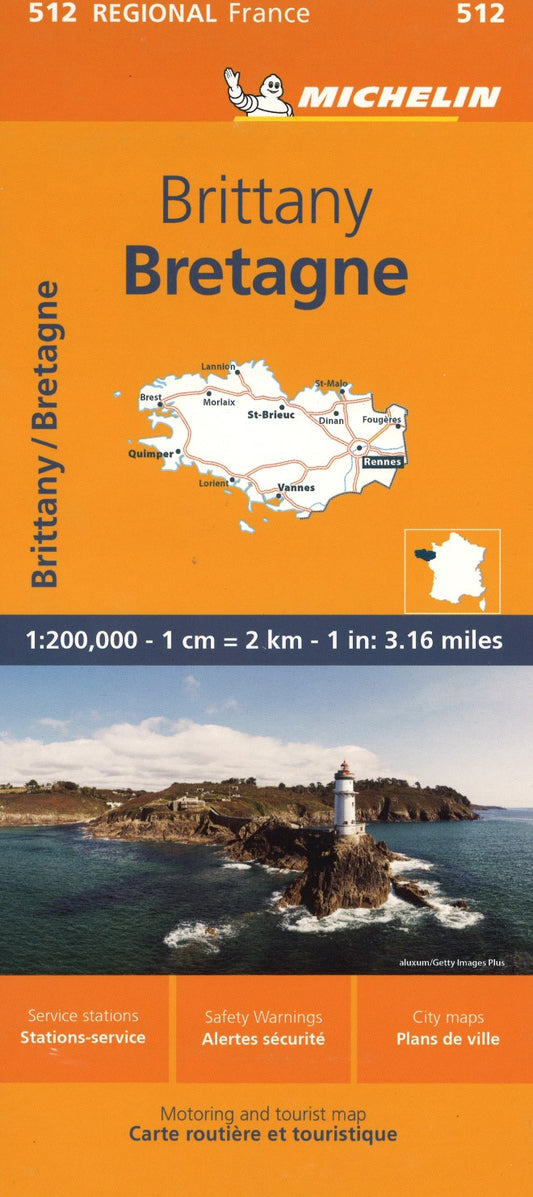 Brittany Road Map