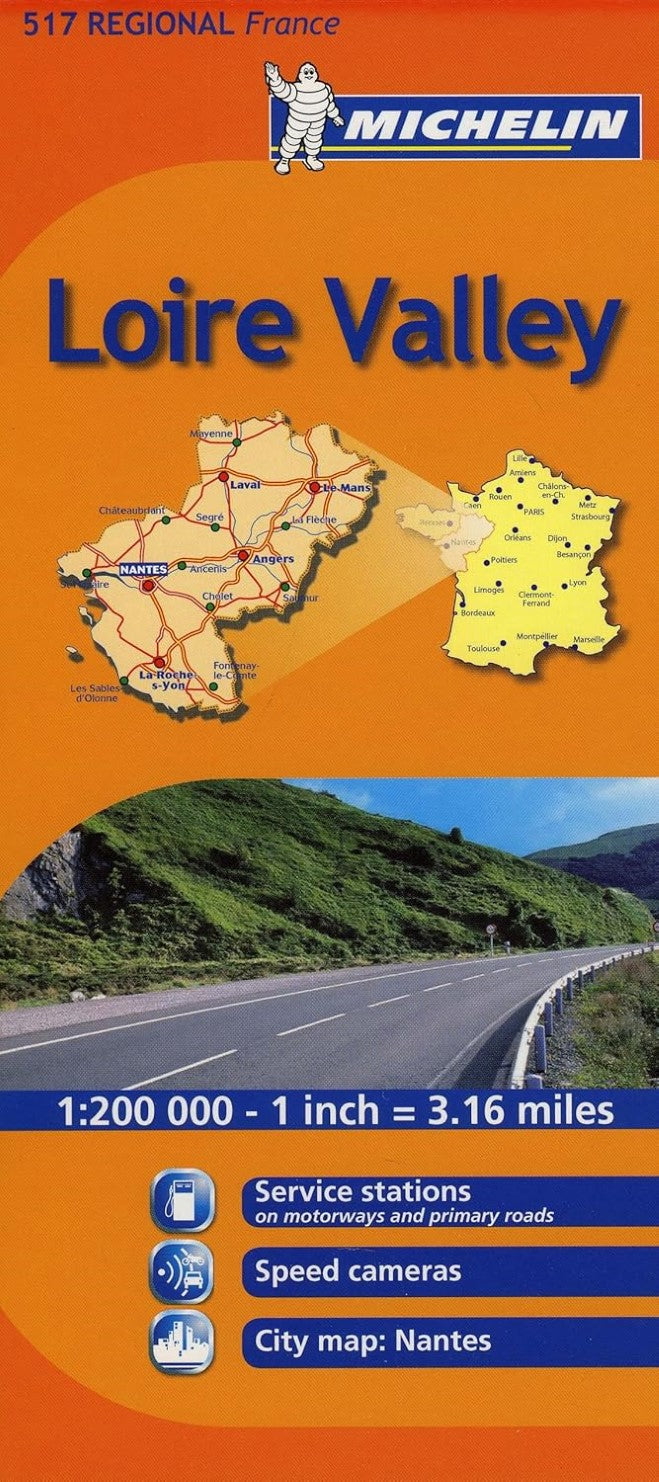 Loire Valley Map 517