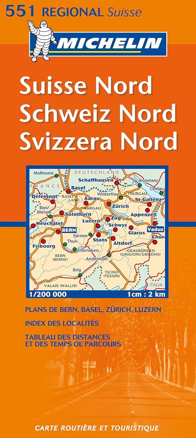 North Switzerland Regional Map