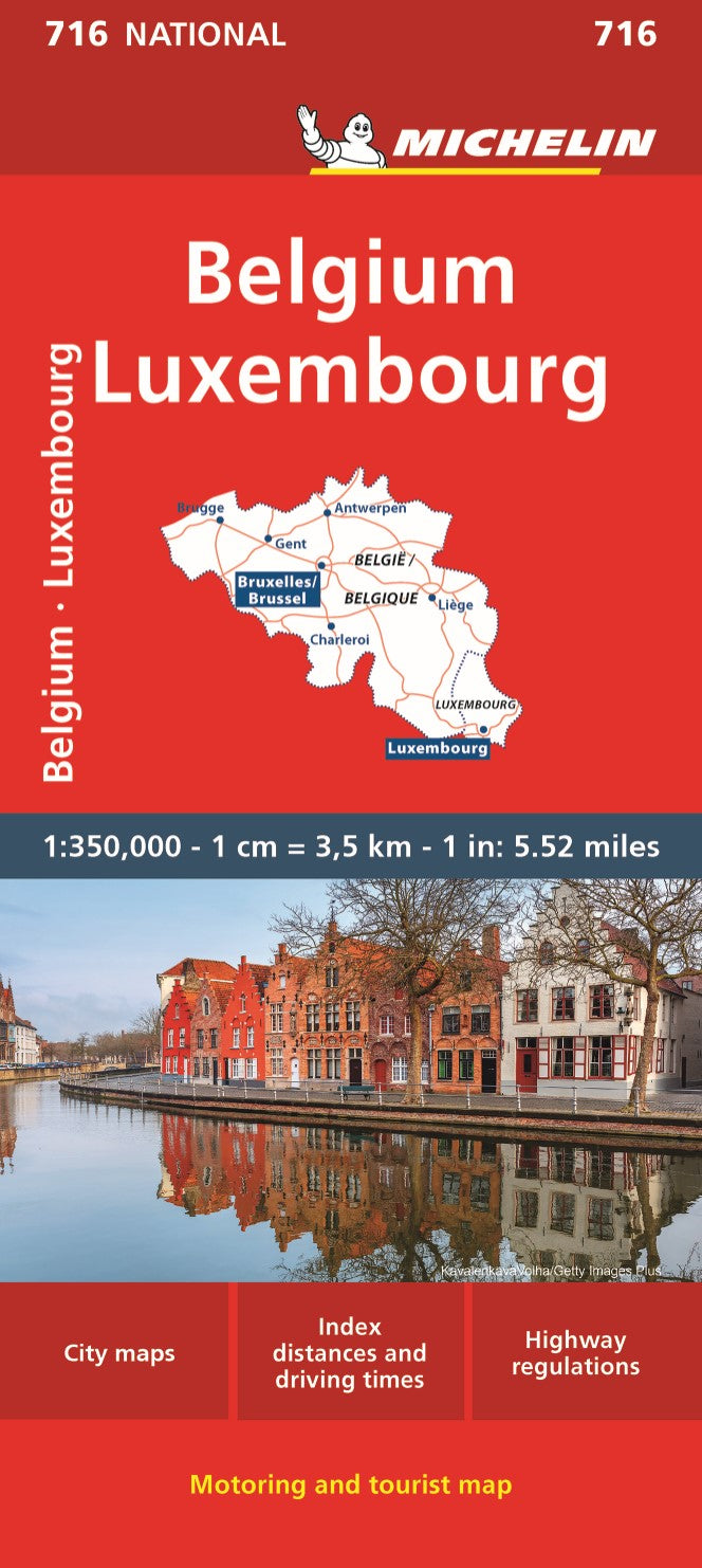 Belgium / Luxembourg Road Map