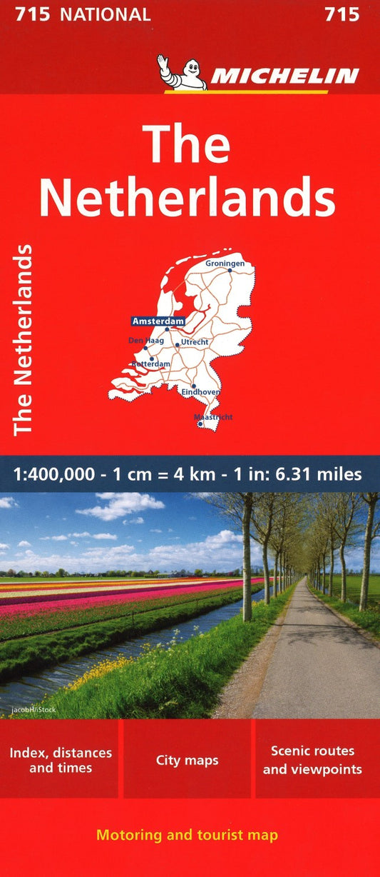The Netherlands Road Map (715)