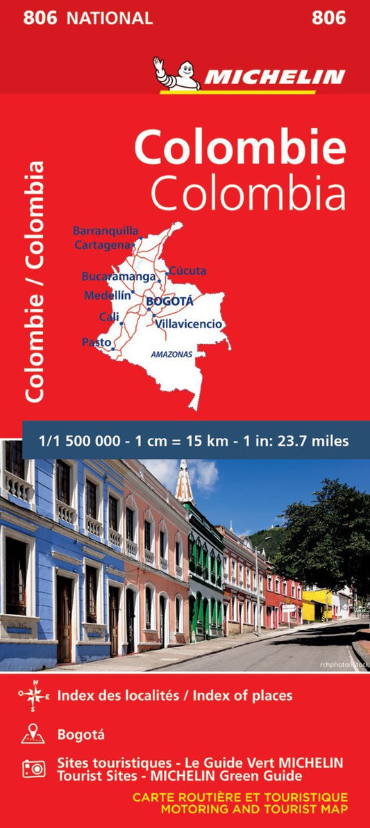 Columbia, Road & Tourist Map