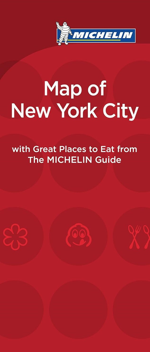 New York City : 2015 : the Michelin guide map of great places to eat