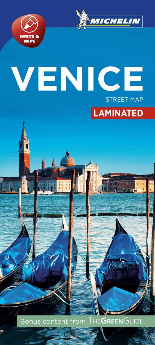 Venice Laminated Street Map