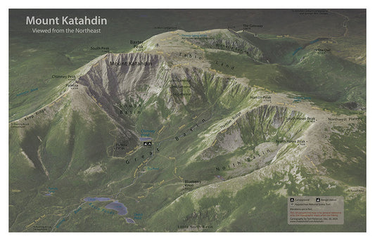 Mount Katahdin - Paper