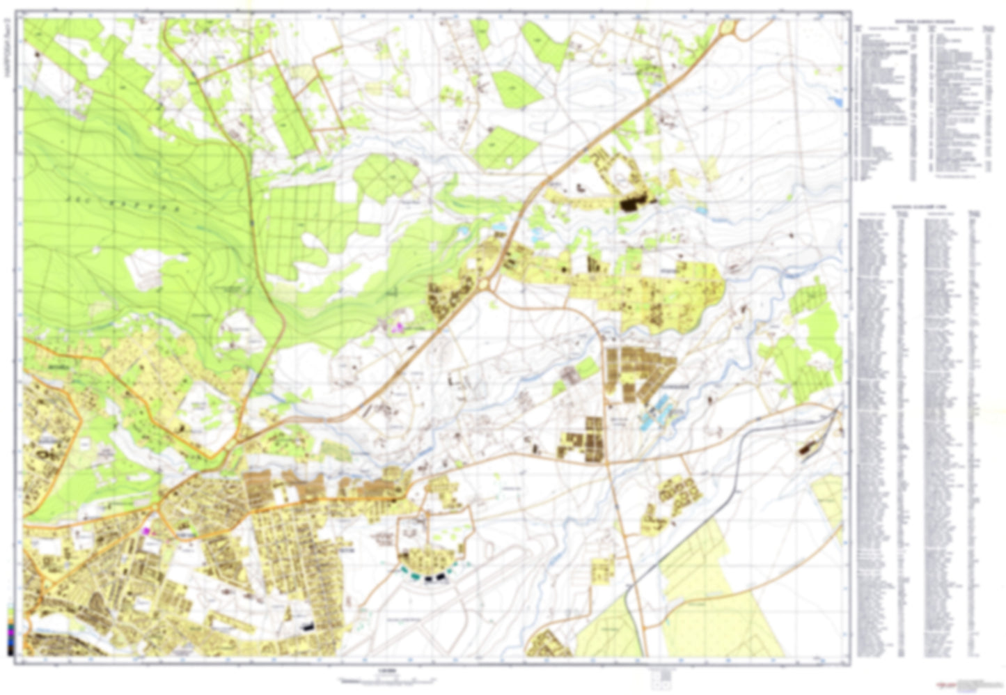 Nairobi 2 (Kenya) - Soviet Military City Plans