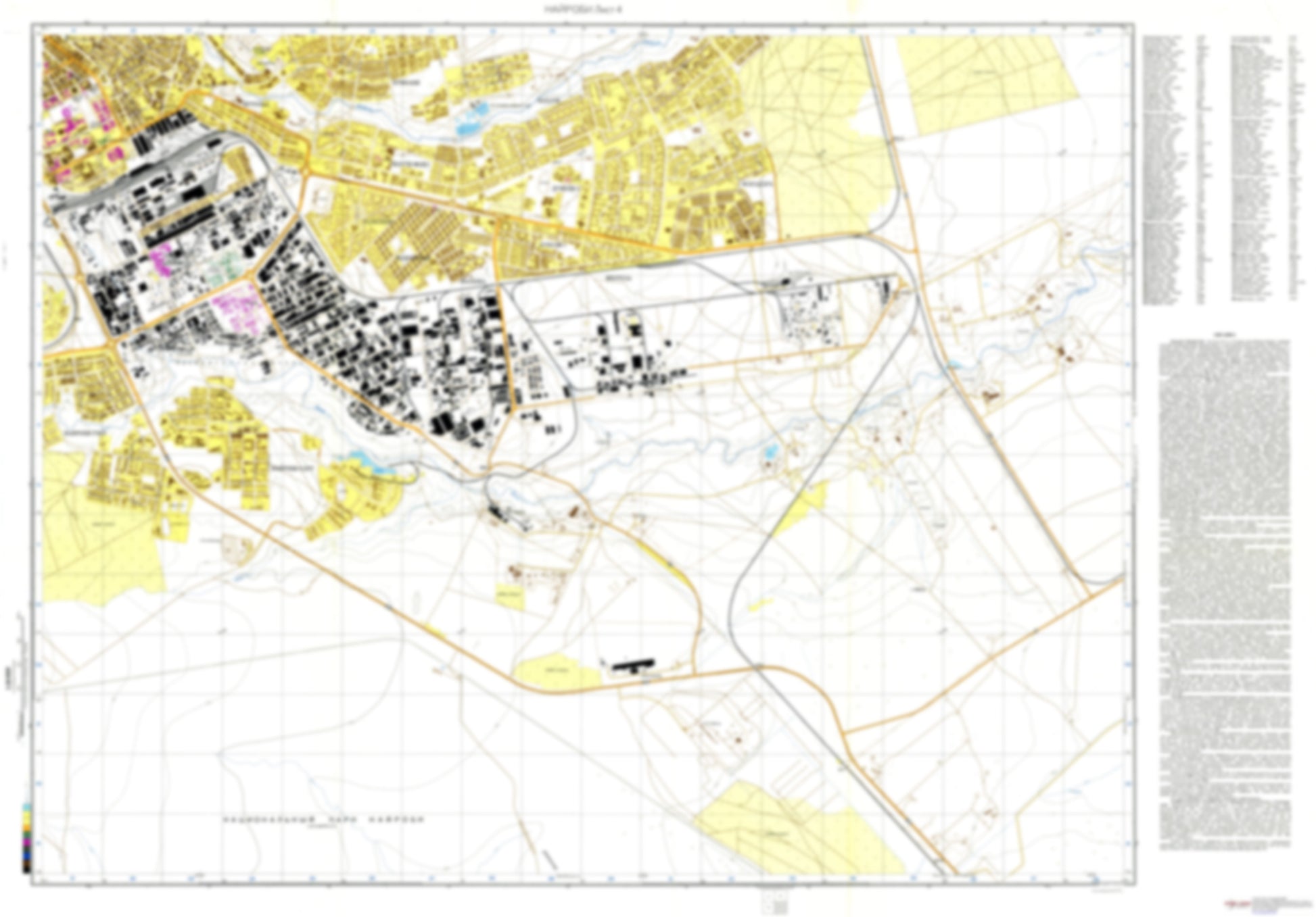 Nairobi 4 (Kenya) - Soviet Military City Plans