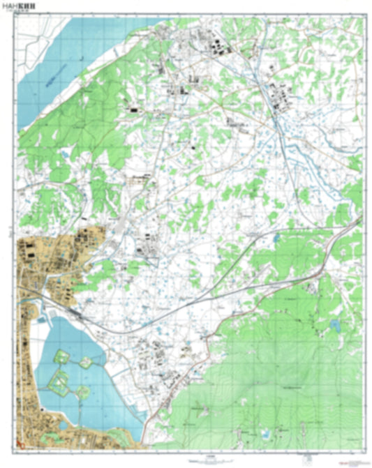 Nanjing / Nanking 2 (China) - Soviet Military City Plans