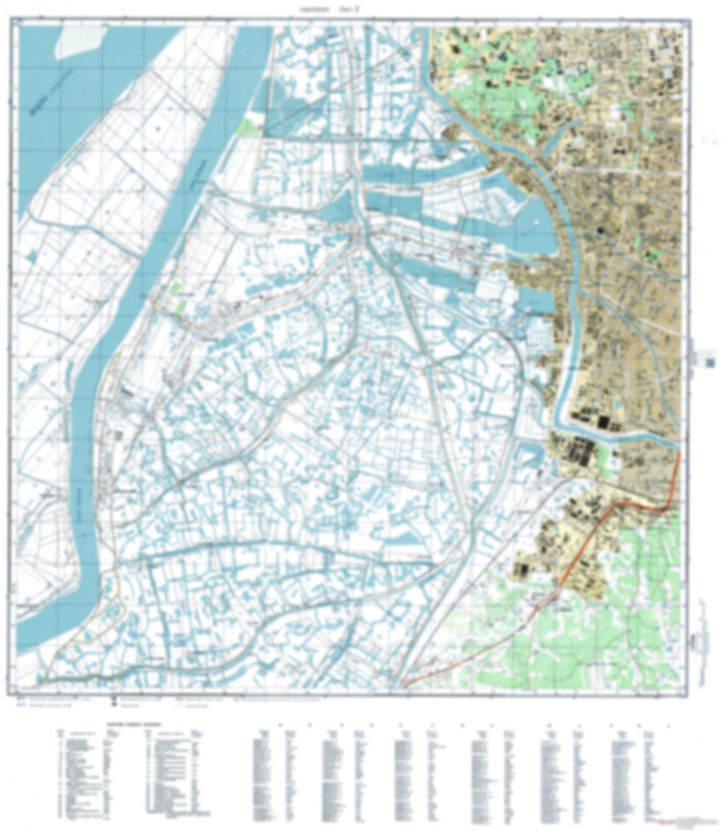 Nanjing / Nanking 3 (China) - Soviet Military City Plans