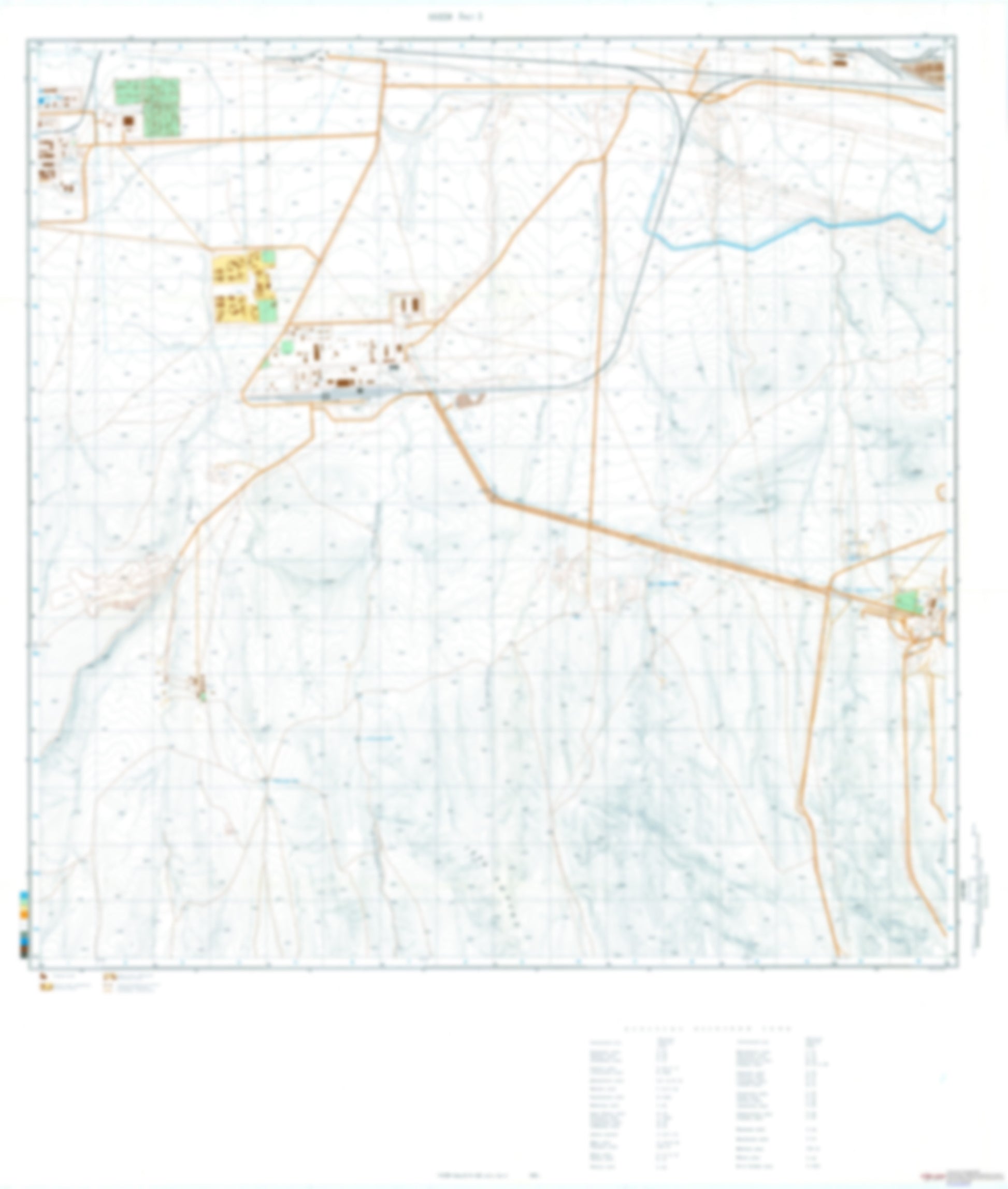 Navoi 3 (Uzbekistan) - Soviet Military City Plans