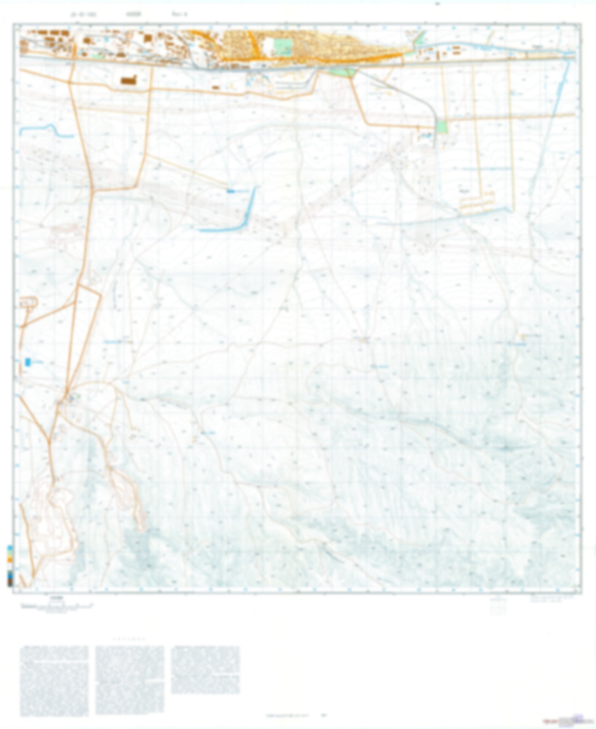 Navoi 4 (Uzbekistan) - Soviet Military City Plans