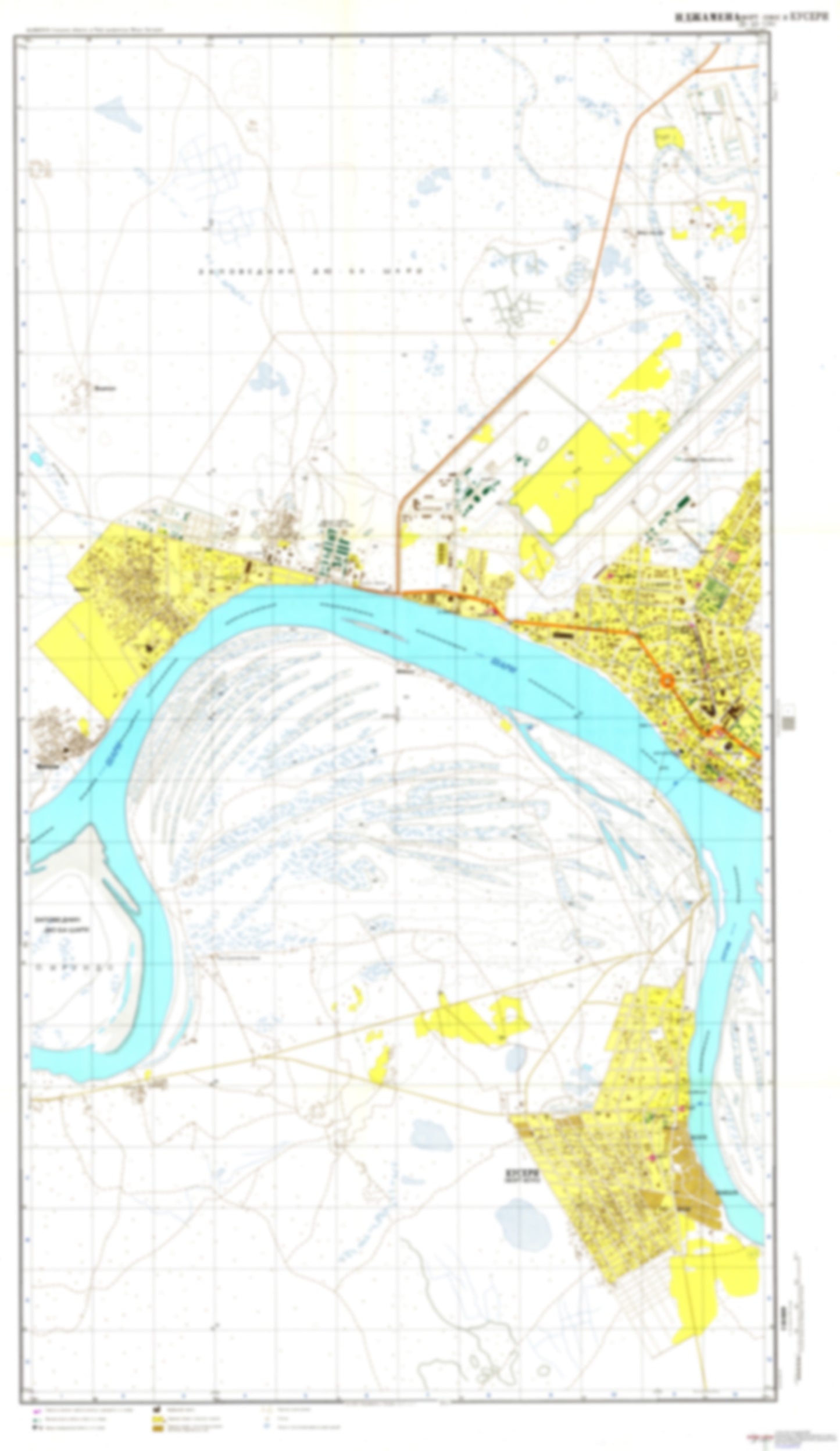 Ndjamena 1 (Chad) - Soviet Military City Plans