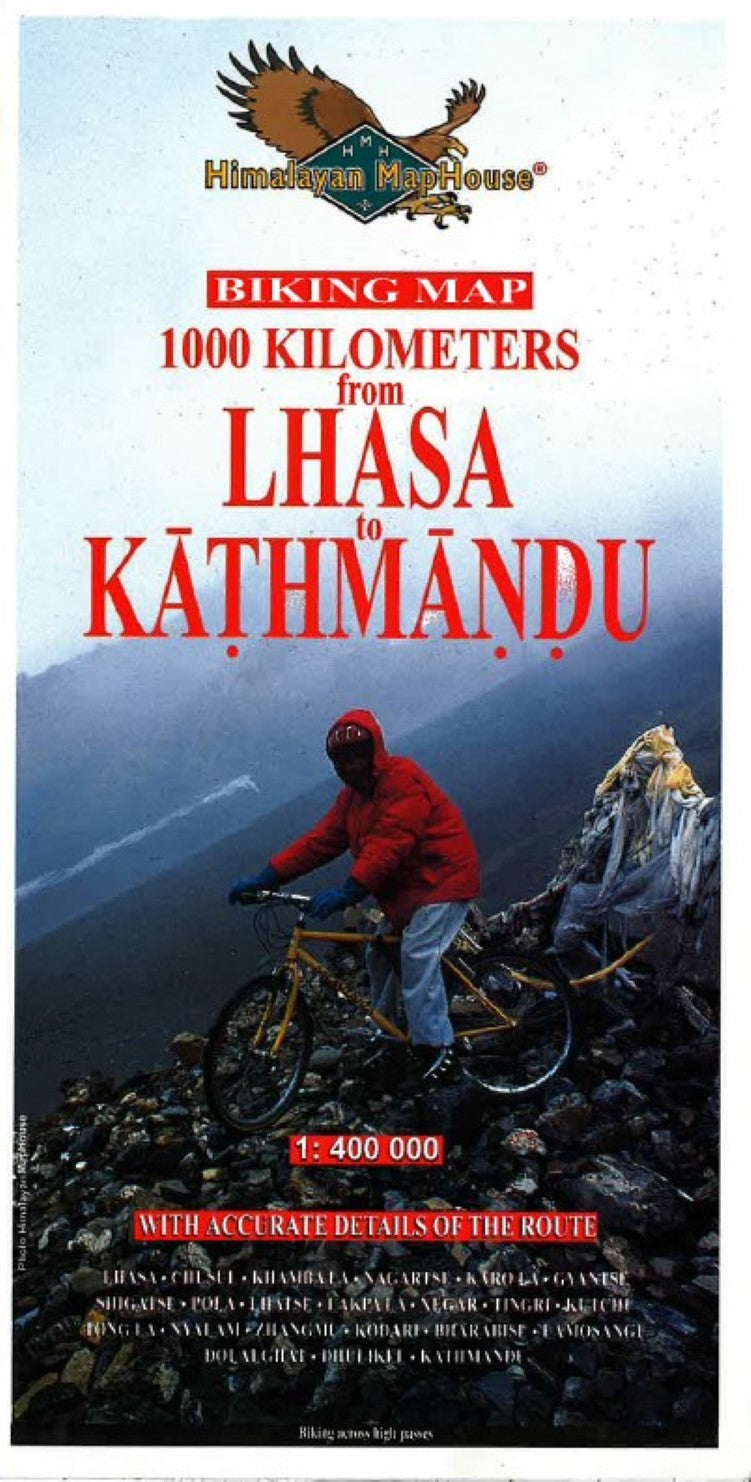 Biking 1000km from Lhasa to Kathmandu.