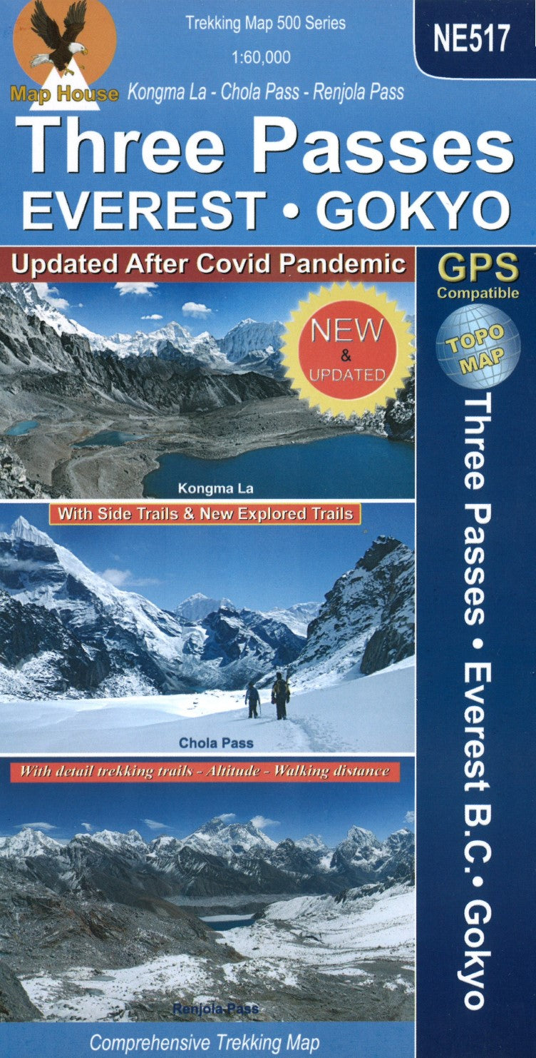 Everest Base Camp and Gokyo : Three Passes : Kongma La - Chola Pass - Renjola Pass