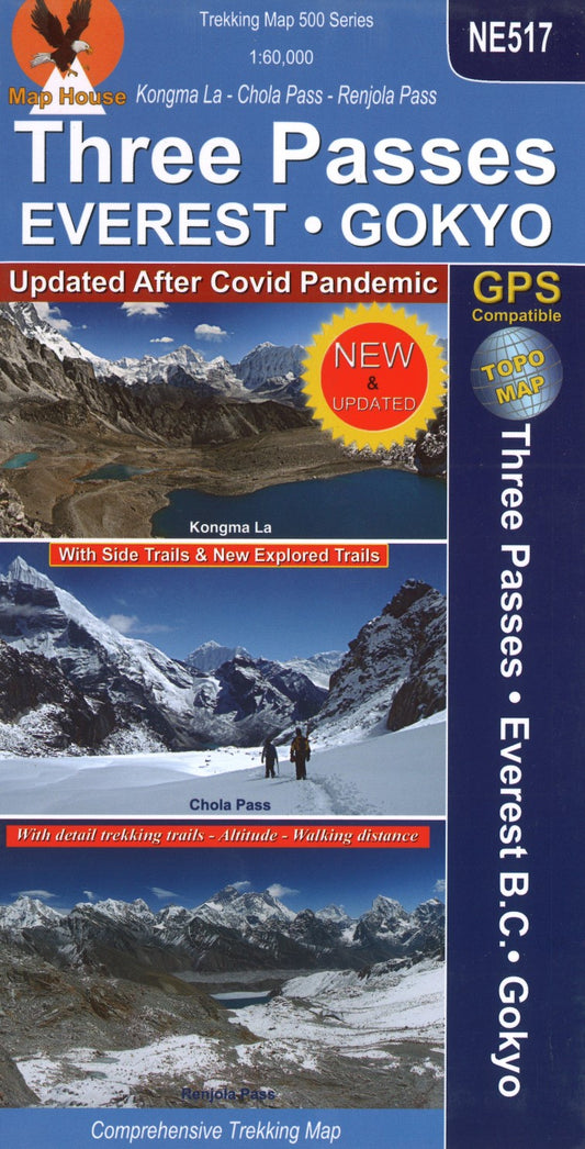 Everest Base Camp and Gokyo : Three Passes : Kongma La - Chola Pass - Renjola Pass