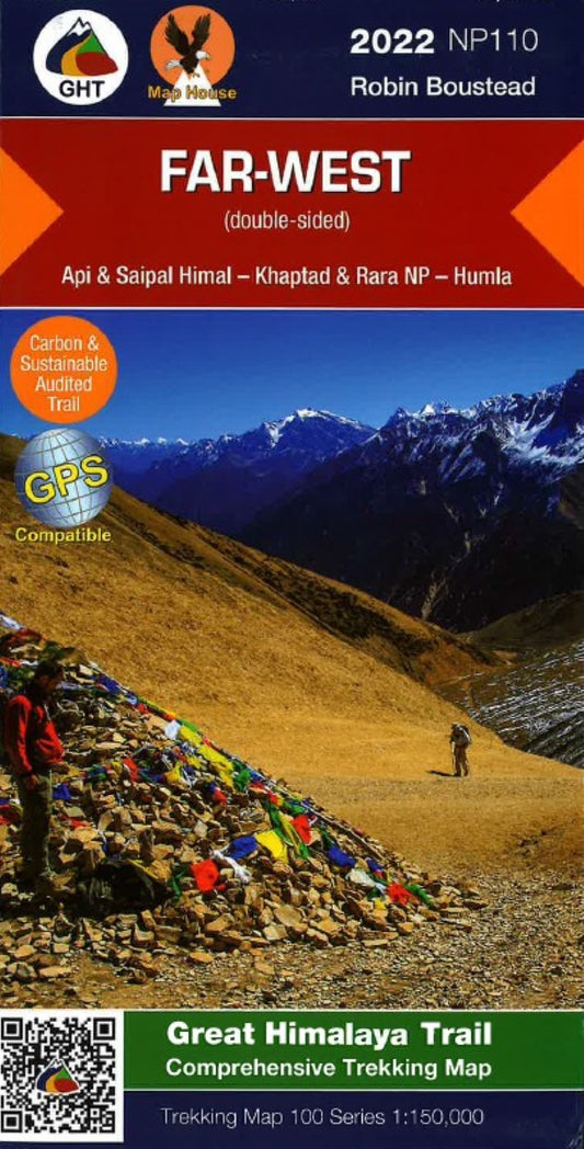 Far-West Trekking Map : Api & Saipal Himal - Khaptad & Rara NP - Humla (Double Sided)