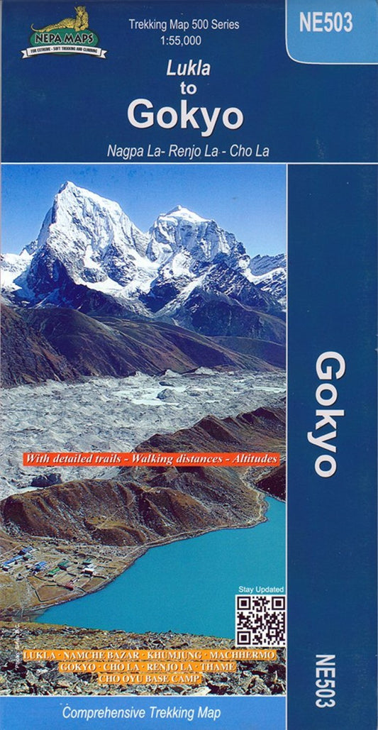 Lukla to Gokyo : Comprehensive Trekking Map