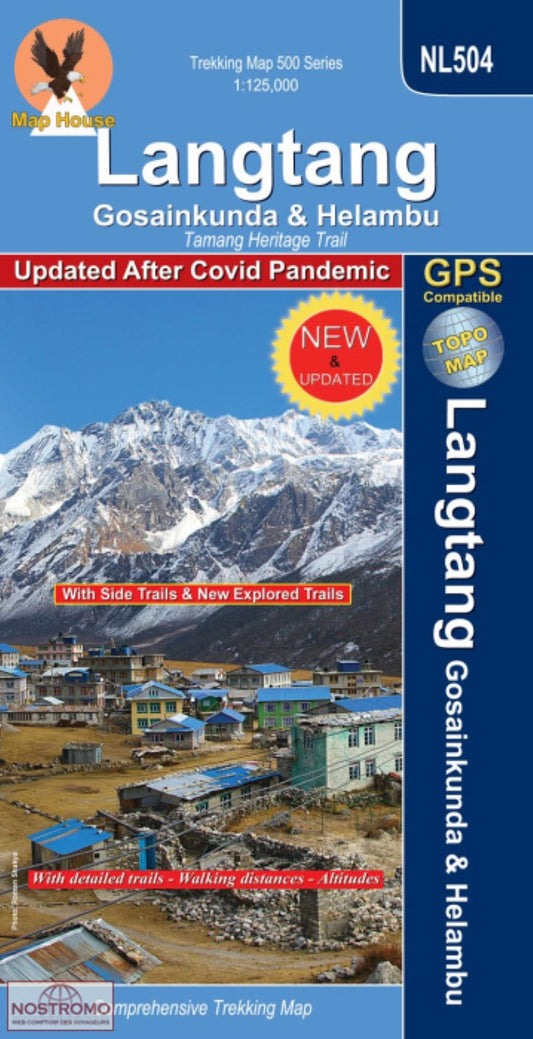 Langtang Trekking Map