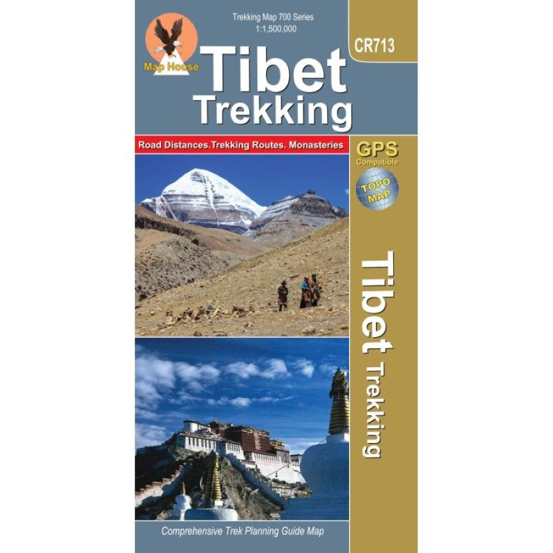 Tibet Trekking Guide Map