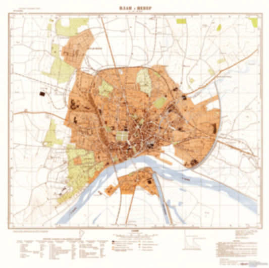 Nevers (France) - Soviet Military City Plans
