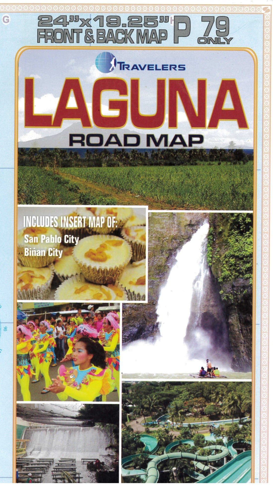 Laguna with Calamba Road Map