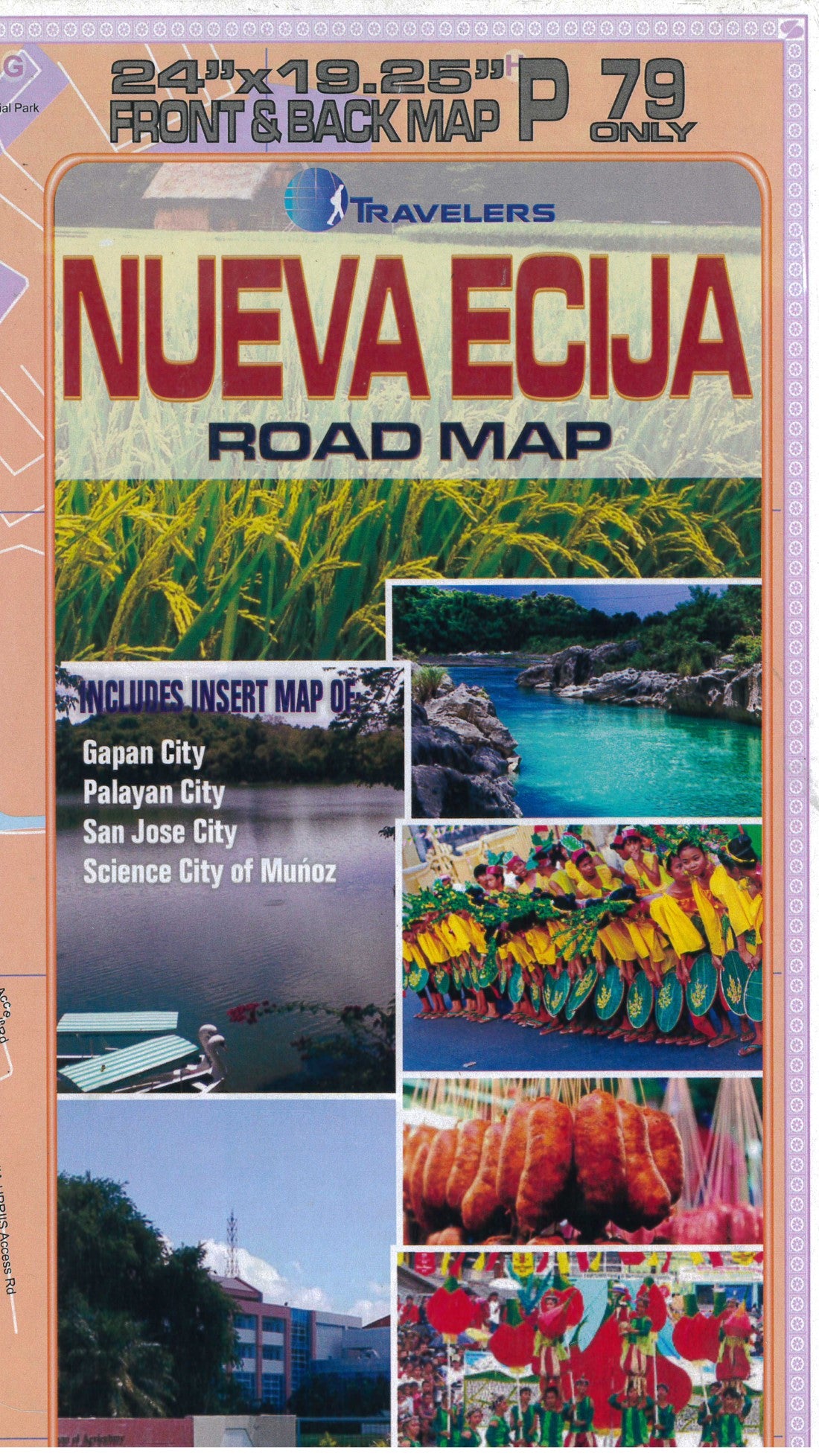 Nueva Ecija Road Map