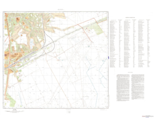 Nezhin 4 (Ukraine) - Soviet Military City Plans