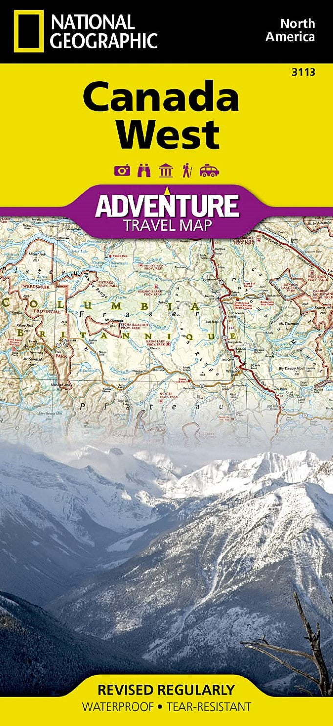 Canada West Adventure Map